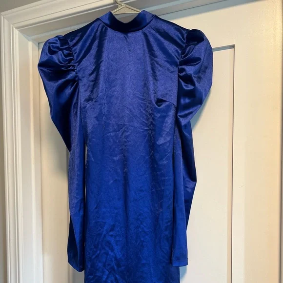 Puff Sleeve Mini Dress - Picture 6 of 9